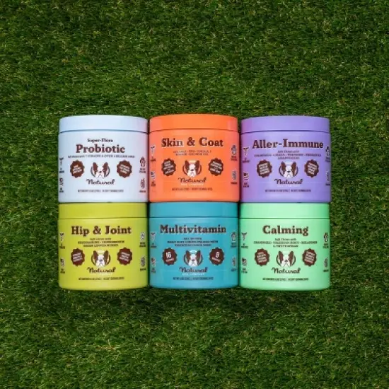 Natural Dog Company Probiotic Supplement Dog Chews - Chicken - 90ct image {2}