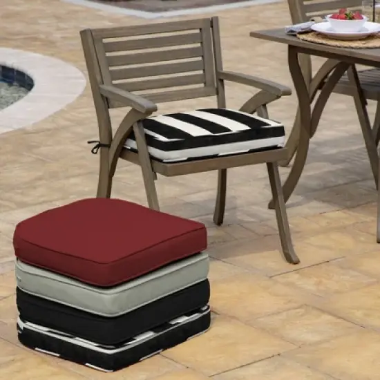 ProFoam Outdoor Rounded Back Seat Cushion - Arden Selections image {4}
