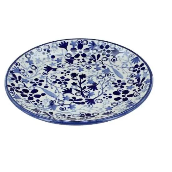 Blue Rose Polish Pottery Manufaktura Dessert Plate image {3}