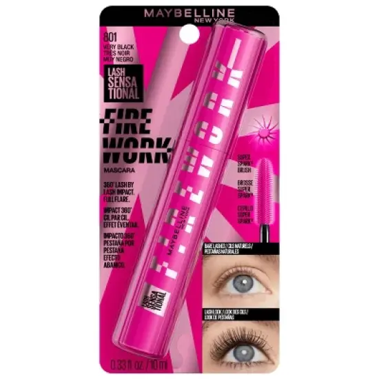 Maybelline Lash Sensational Firework Volume and Length Mascara - 0.33 fl oz image {8}
