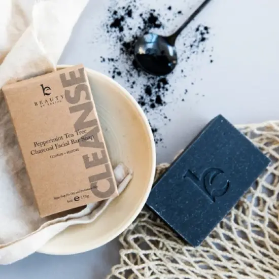 Beauty by Earth Charcoal Bar Soap for Face image {4}