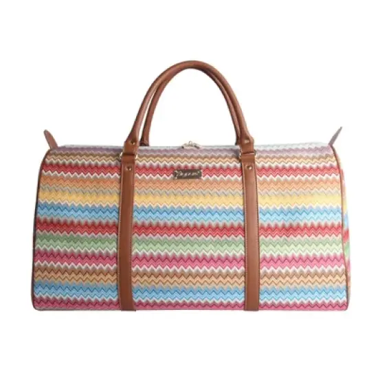 Signare USA Aztec Zigzag Big Holdall/Duffel Bag image {5}