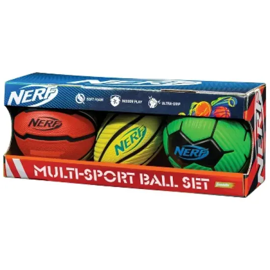 Franklin Sports Nerf Ball Set - 3pc image {8}