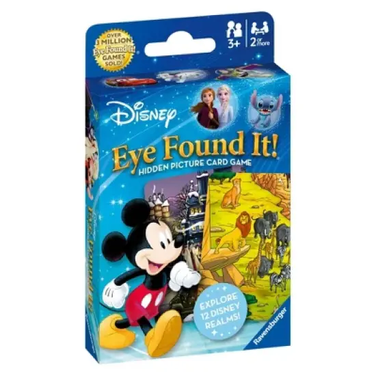 Ravensburger Disney Eye Found It Card Game: Creative Thinking, 5-15 Minute Play, 2+ Players, Travel Size image {2}