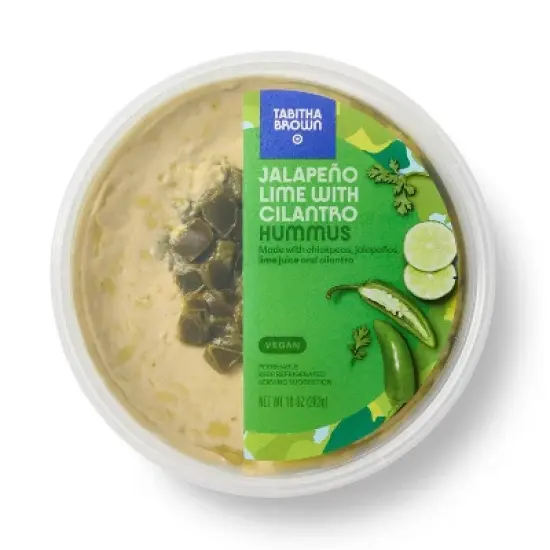 Jalape&ntilde;o Lime with Cilantro Hummus - 10oz - Tabitha Brown for Target image {4}