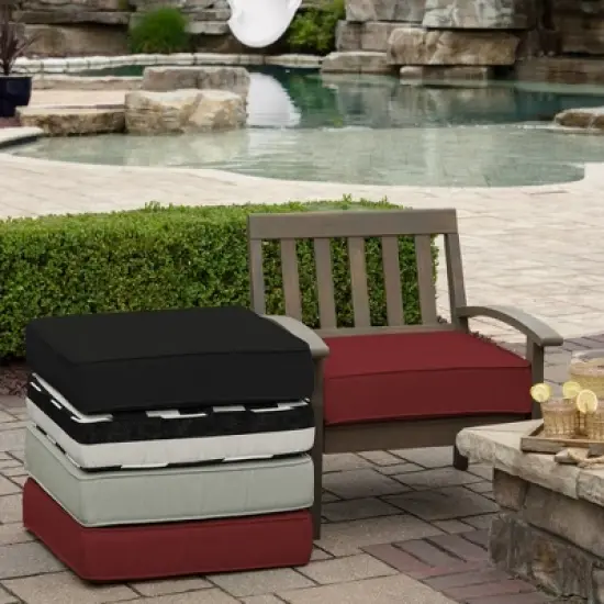 ProFoam Outdoor Deep Seat Bottom Cushion - Classic Red - Arden Selections image {3}