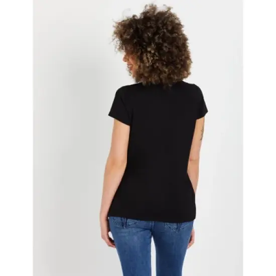 Pull Over Open Front Nursing Tee | Motherhood Maternity image {2}