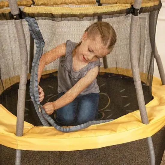 Skywalker Trampolines ActivPlay 48" Round Safari Explorer Mini Bouncer with Enclosure image {4}