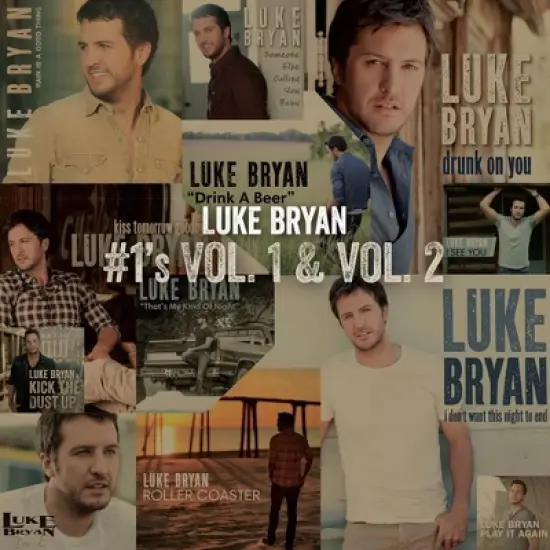 Luke Bryan - #1&rsquo;s Vol. 1 & Vol. 2 (2CD) image {1}