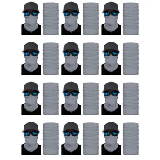 12 Pack Multifunctional Neck Gaiters for Dust Sun Wind and Cold Protection image {8}