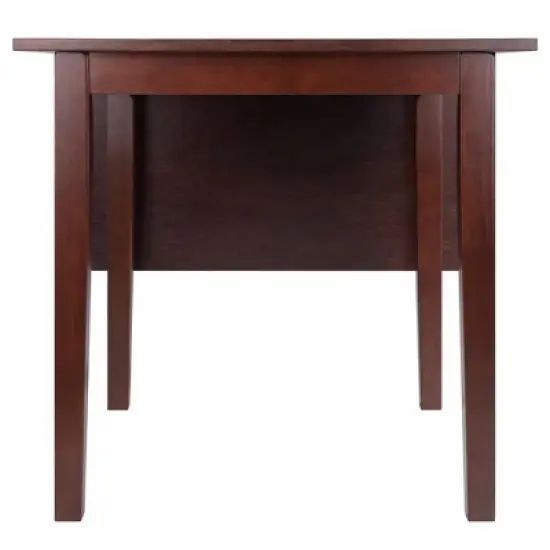Perrone Drop Leaf Dining Table Walnut - Winsome image {4}