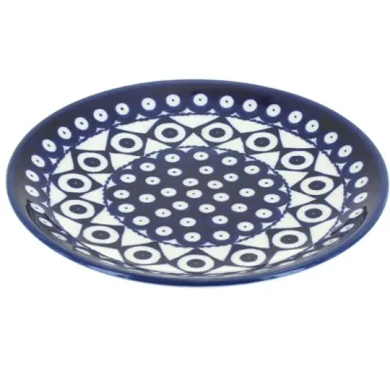 Blue Rose Polish Pottery Zaklady Dessert Plate image {16}