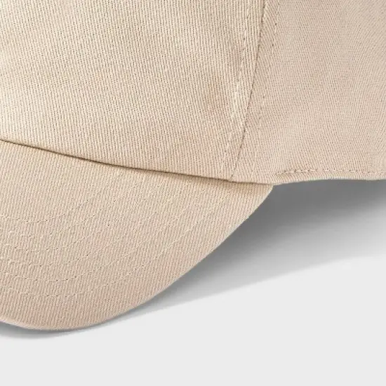 Girls' Oui Croissant Baseball Hat - Beige image {2}