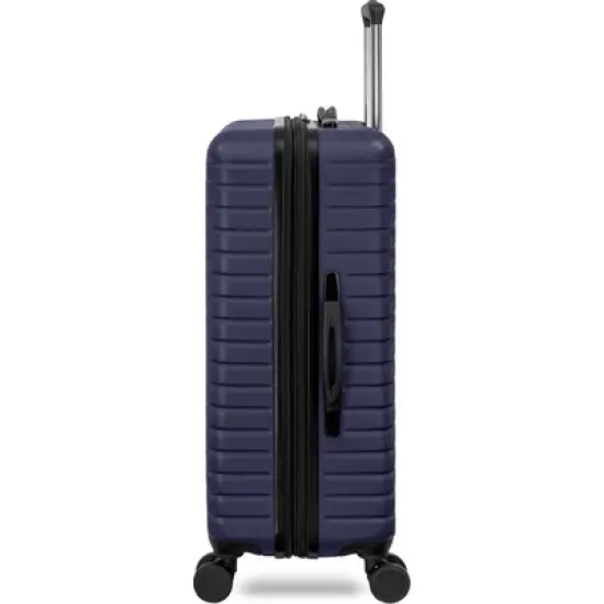 TOTAL TRAVELWARE Everest Expandable Hardsided Spinner, 24-Inch Checked Medium - Navy image {6}