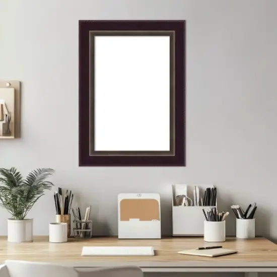 Amanti Art Signore Bronze Framed Dry Erase Magnetic Board image {5}