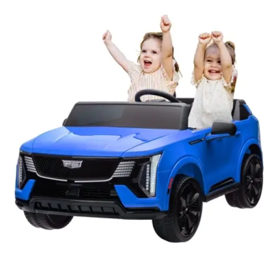 24V Kids Ride on Car Licensed Cadillac 2 Seater Ride on Truck Toy Battery Powered Electric Car for Toddlers image {8}