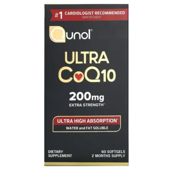 Qunol Ultra CoQ10, 200 mg, 60 Softgels image {4}