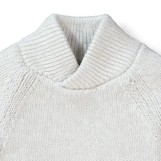 Hope & Henry Boys' Crewneck Pullover Sweater with Elbow Patches, Kids image {1}