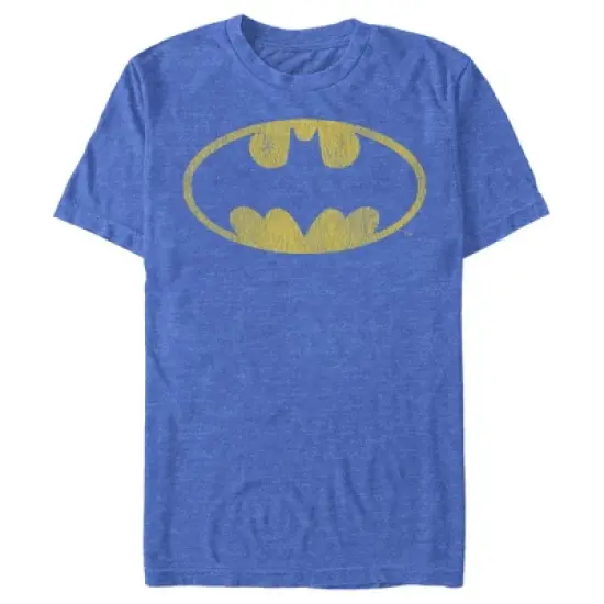 Men's Batman Logo Retro Caped Crusader T-Shirt image {6}