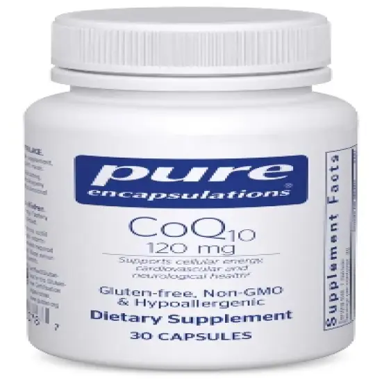 Pure Encapsulations CoQ10 120 mg - Energy, Antioxidants, Brain and Cellular Health, Cognition, and Cardiovascular Support image {9}
