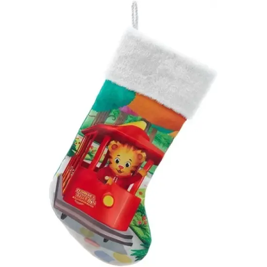 Kurt Adler Daniel Tiger Stocking For Christmas Tree, 19" image {1}