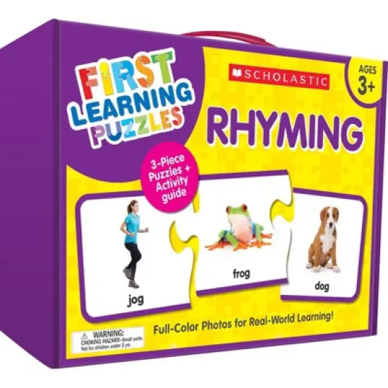 Scholastic First Learning Puzzles: Rhyming image {1}