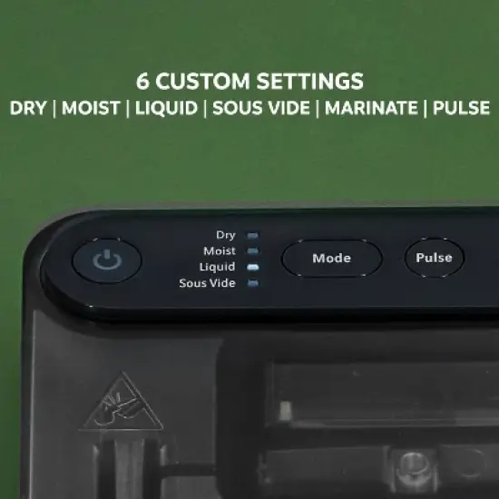 FoodSaver Elite All-in-One Liquid Plus Vacuum Sealer with Bags and Roll Black image {3}