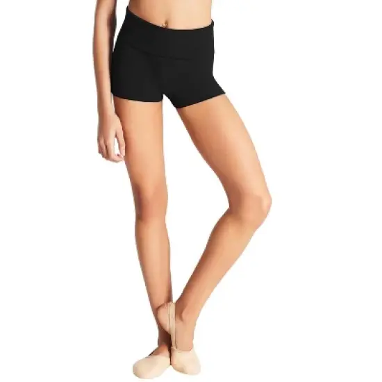 Capezio Women's Team Basics Fold-Over Boyshort image {2}