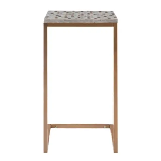 Priscille Accent C Table Gold - Linon image {5}