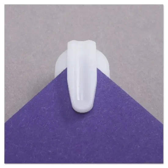 Advantus StikkiCLIPS Plastic White 20/Pack 01220 image {1}