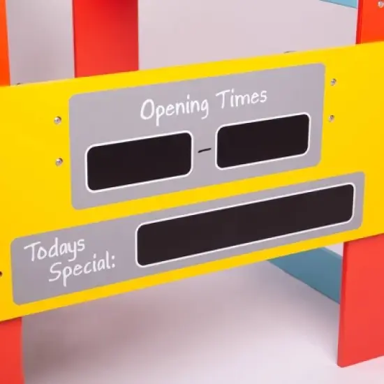 Bigjigs Toys Village Shop Wooden Role Play Toy image {2}