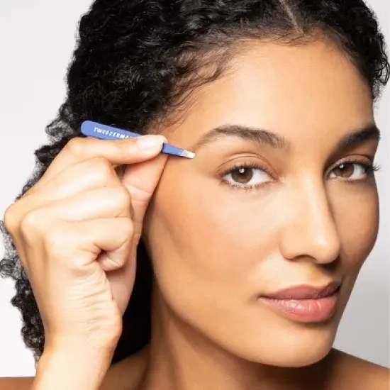 Tweezerman Mini Slant Tweezer - Granite Sky image {3}