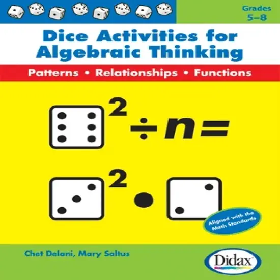 Didax Dice Activities for Algebraic Thinking image {1}