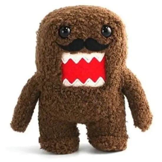 License 2 Play Inc Domo Moustache 6" Plush image {1}