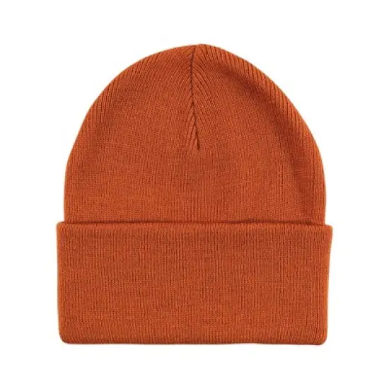 Hudson Baby Family Knit Cuffed Beanie 3pk, Rust image {2}