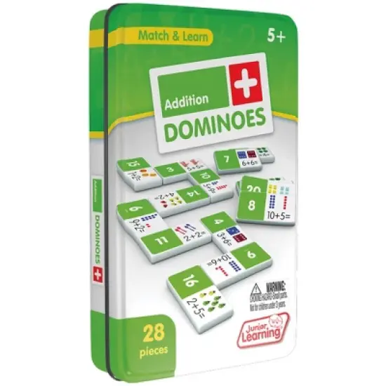 Junior Learning Addition Dominoes, 2 Sets image {1}