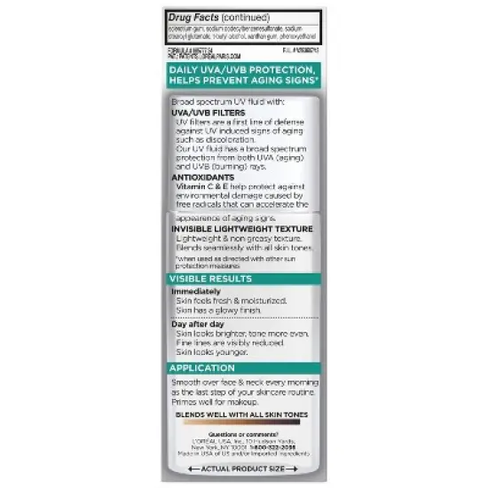 L'Oreal Paris Bright Reveal Broad Spectrum Daily UV Lotion - SPF 50 - 1.7 floz image {7}