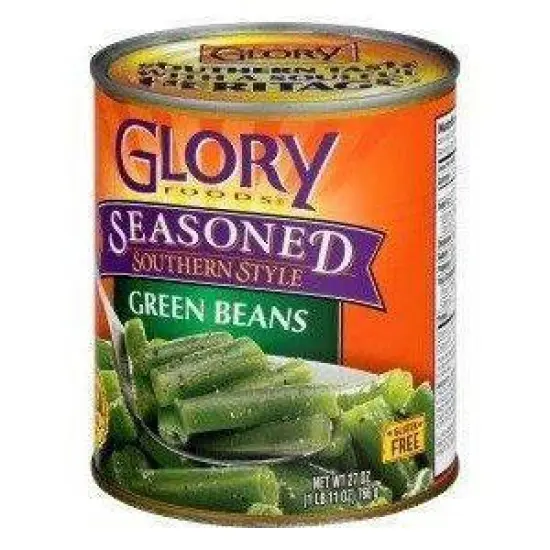 Glory Foods Seasoned Southern Style String Beans 27oz image {2}