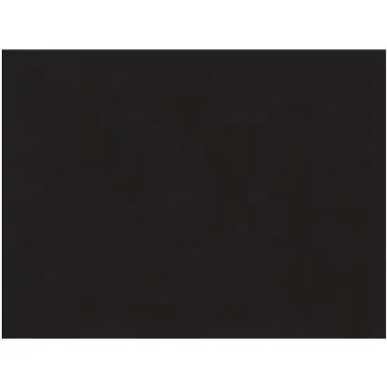 Prang Medium Weight Construction Paper, 18 x 24 Inches, Black, 100 Sheets image {1}
