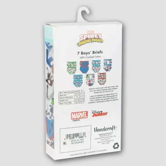 Toddler Boys' 7pk Marvel Classic Briefs - Colors May Vary image {5}