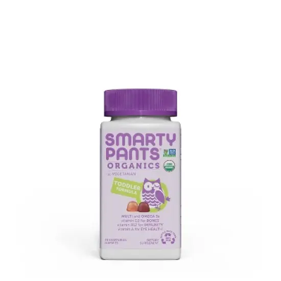 SmartyPants Organic Toddler Multivitamin Gummies - 45ct image {1}