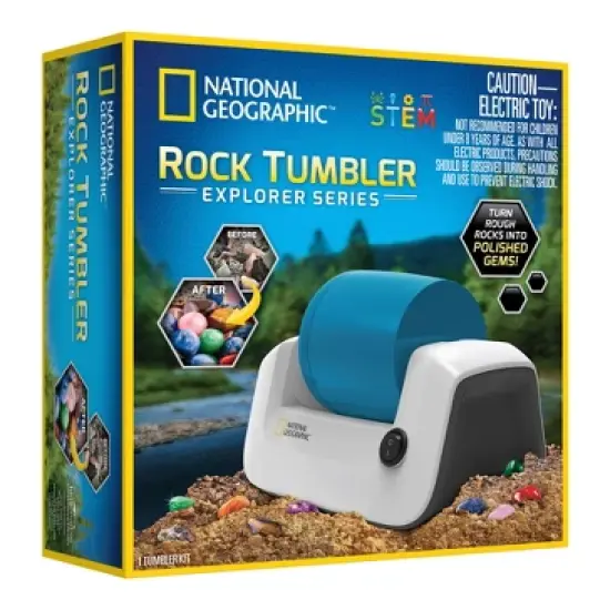 National Geographic Rock Tumbler and Jewelry Making Kit image {6}