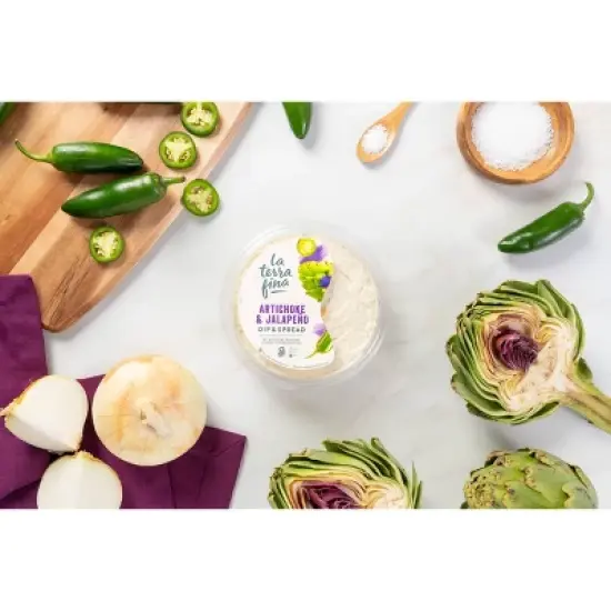 La Terra Fina Artichoke Jalapeno Dip - 10oz image {4}