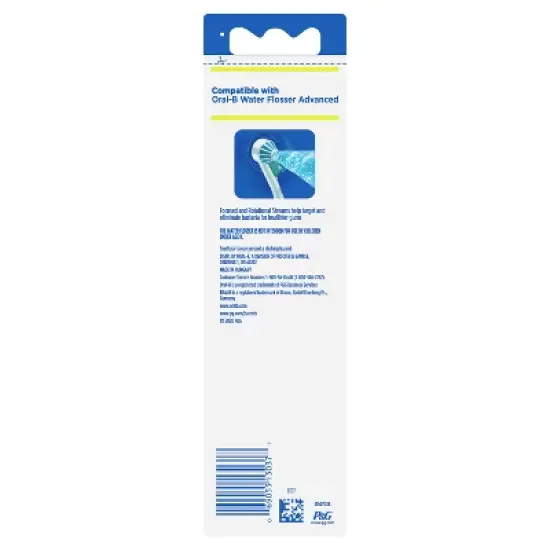 Oral-B Aqua Floss Replacement Nozzle Clean & Massage - 4ct image {2}