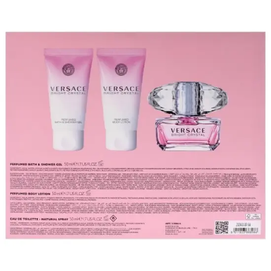 Versace Bright Crystal by Versace Women's Gift set - 1.7oz/3pc image {2}