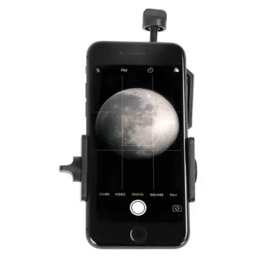 Celestron PowerSeeker 70AZ Telescope with Basic Smartphone Adapter - Black image {7}