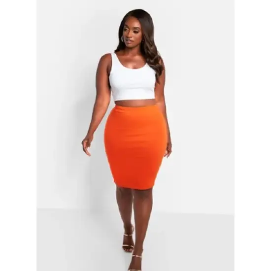 Rebdolls Women's Essential Mini Bodycon Skirt image {1}