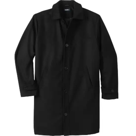KingSize Men's Big & Tall Wool Dress Coat image {1}