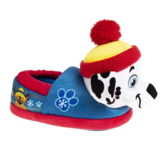 Nickelodeon Paw Patrol Marshall and Chase Boys Dual Sizes Slippers (Toddler) image {4}