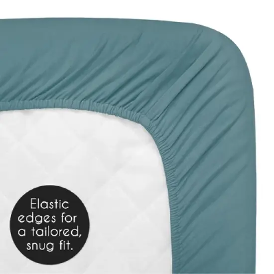 Sweet Jojo Designs Girl Changing Pad Sheet Boho Floral Wildflower Blue Orange and Pink image {4}